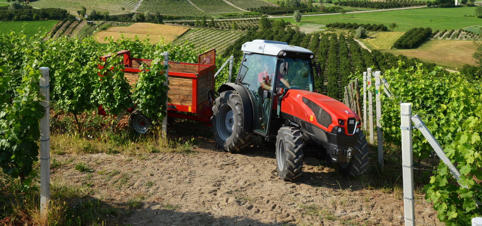 Traktor do vinic a sadů SAME FRUTTETO
