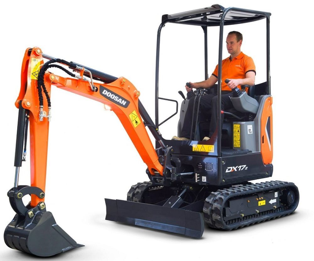 Minibagr DEVELON DX17Z - Obrázek 1